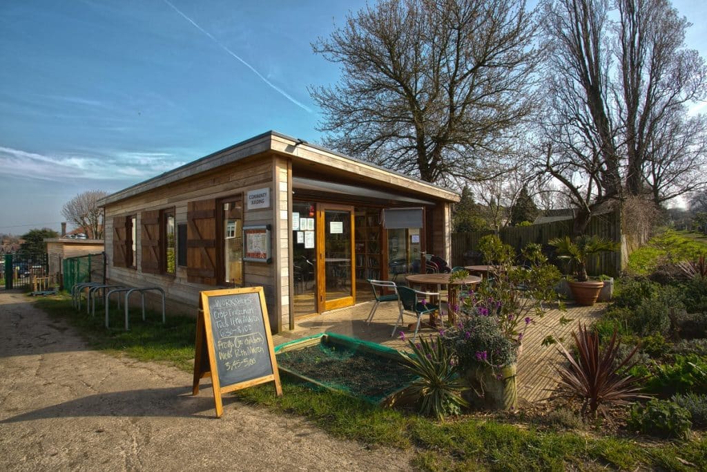 Rosendale Allotments shop and community room