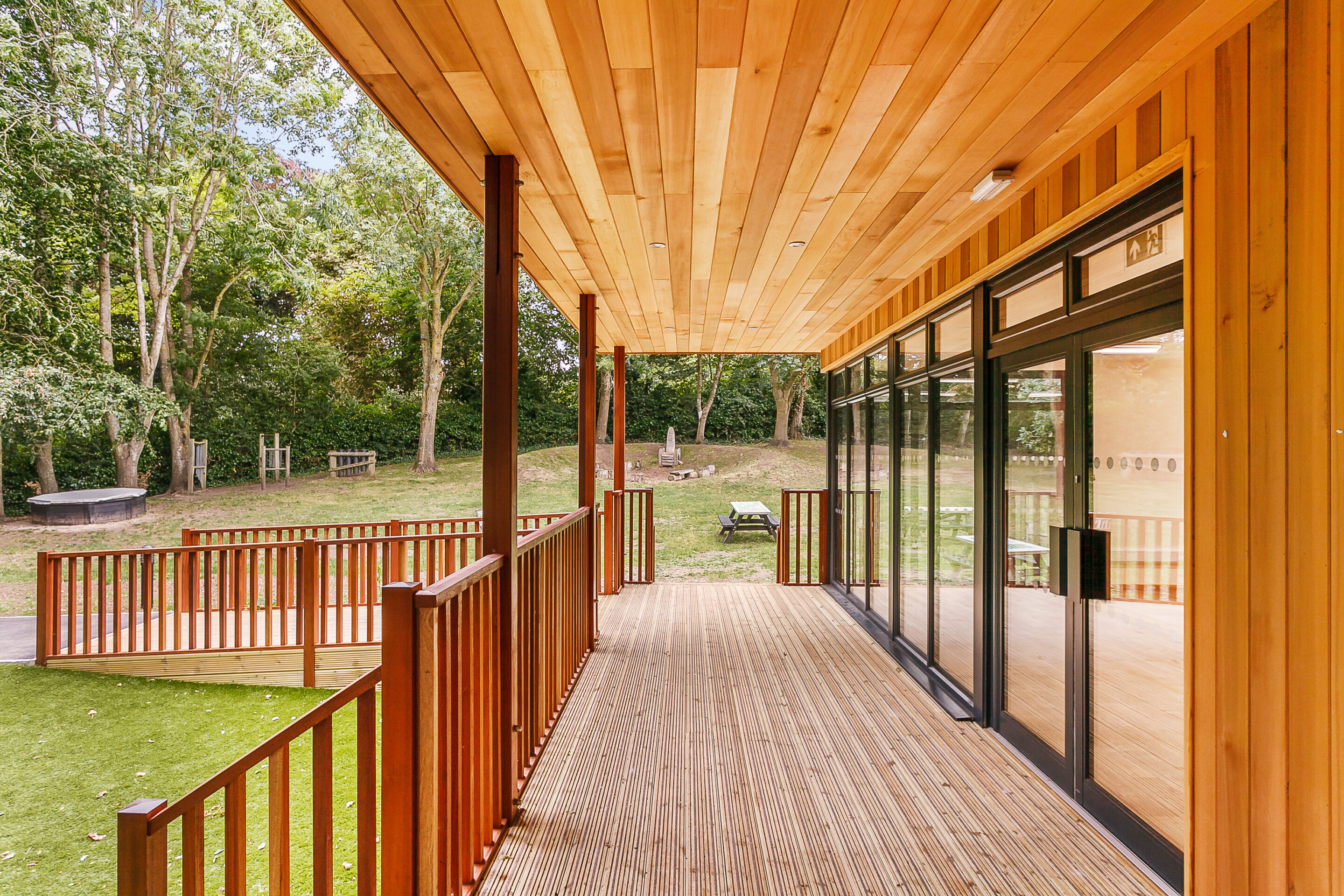 Eco-classroom at St Peter’s C E Infant School in Oxon