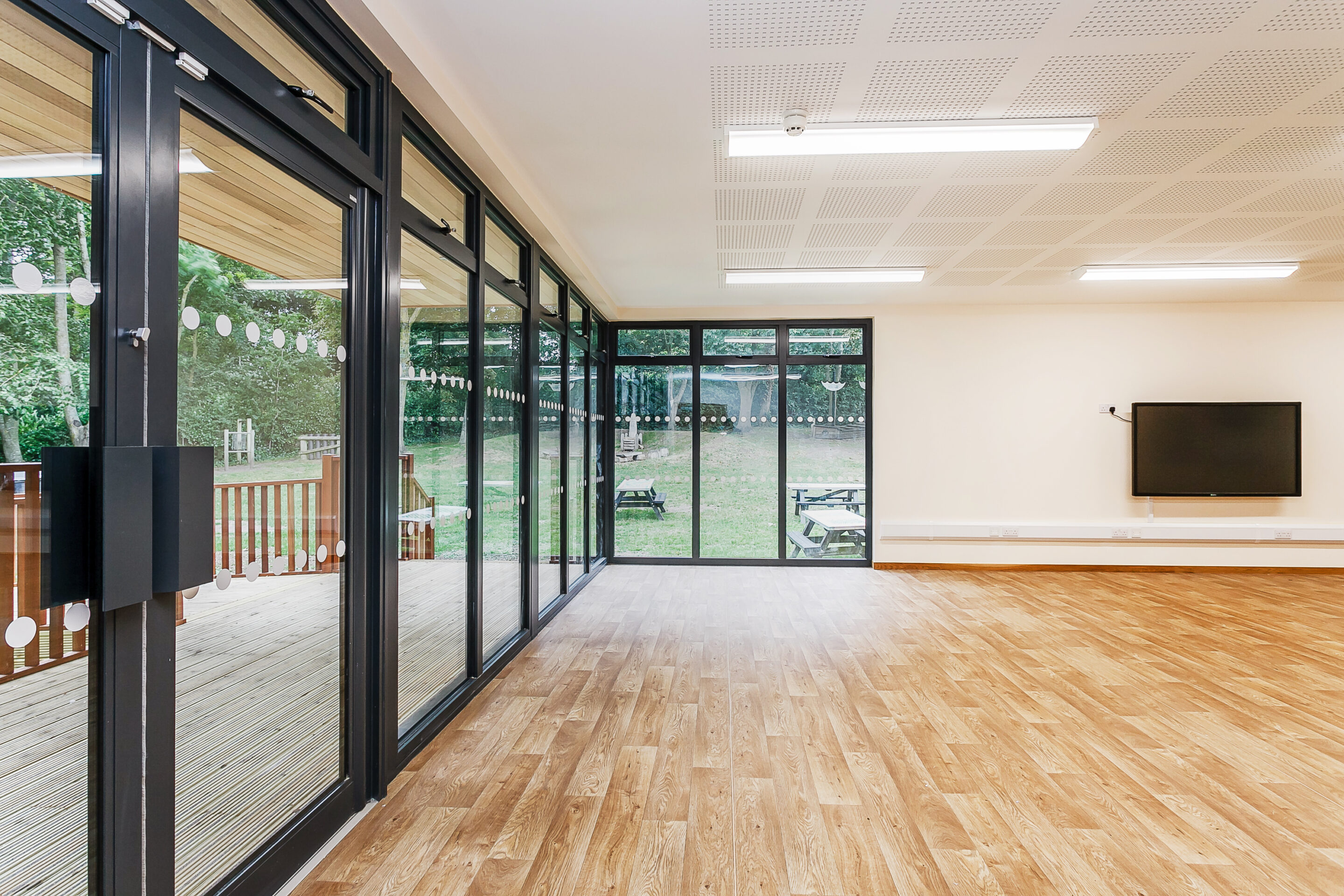 Eco-classroom at St Peter’s C E Infant School in Oxon