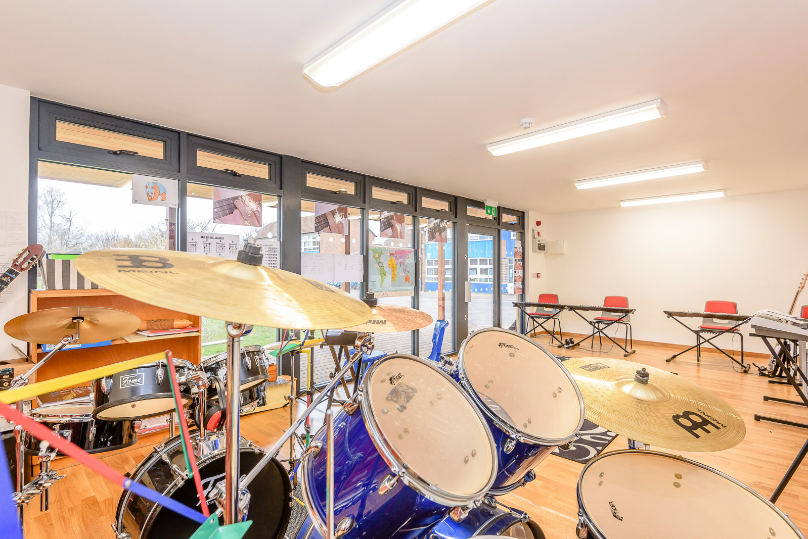 Eco-music Studio at Rowner Junior School in Hampshire