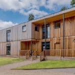 Claremont Fan science lab double storey eco building by The Learning Escape