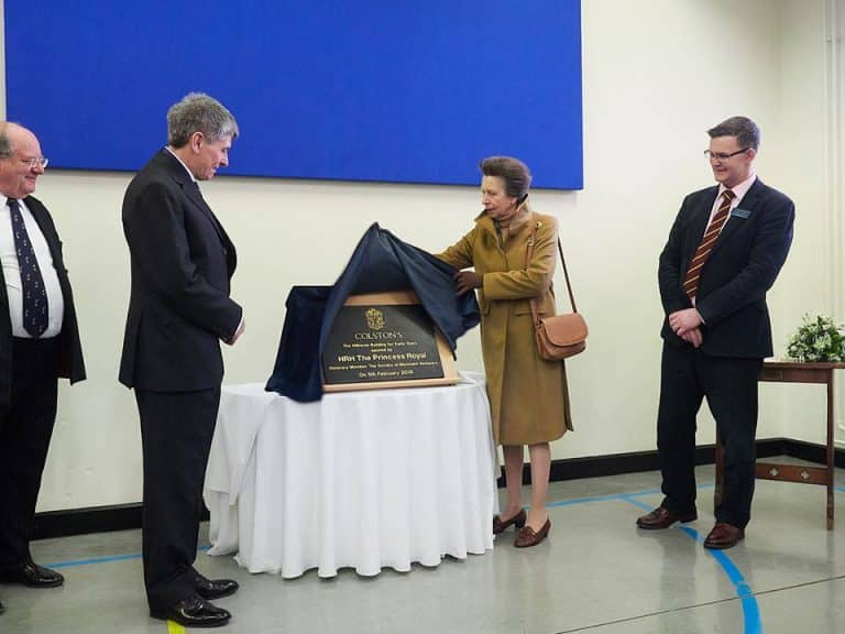 Official opening at Colston’s School with The Princess Royal