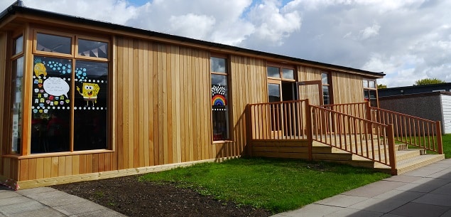 Classrooms at Cherry Orchard Primary in Worcester