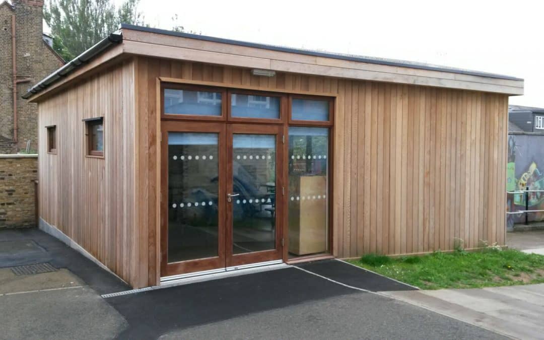 Eco-Classroom for science at Campsbourne School