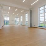 Large school hall interior modular building