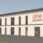 Two storey timber frame modular classroom