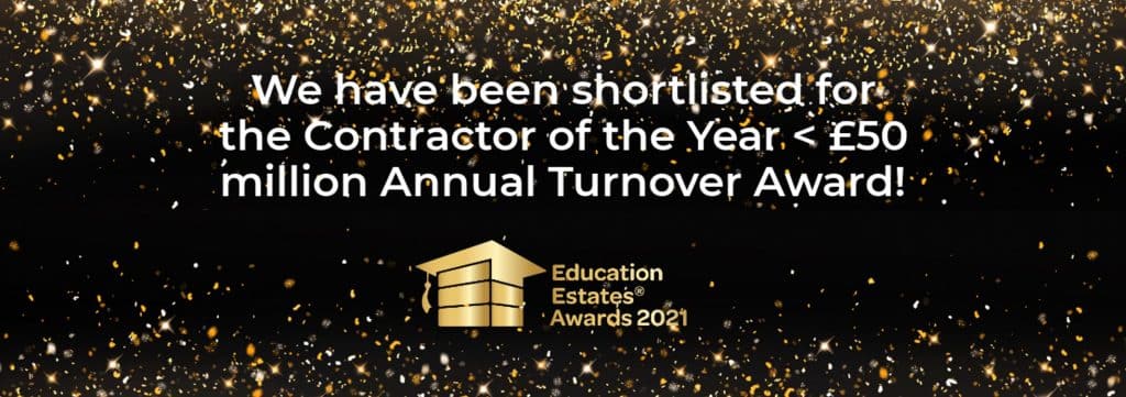 TG Escapes shortlisted for Contractor of the Year at the Education Estates Awards