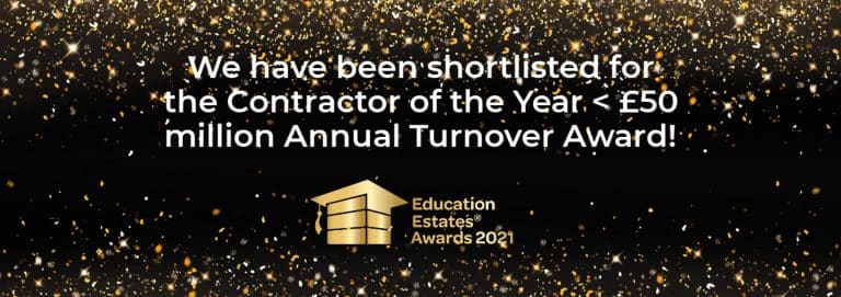 TG Escapes shortlisted for Contractor of the Year at the Education Estates Awards