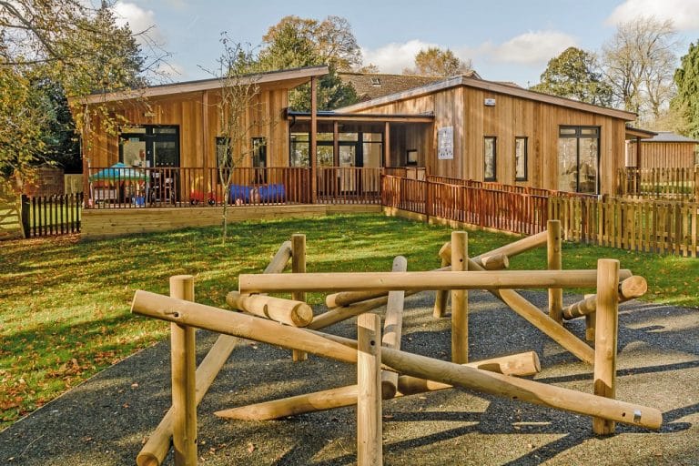 Eco-Nursery at St Francis Little Saints Nursery in Wiltshire
