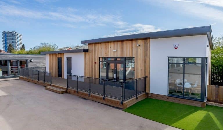 Sports Pavilion at Broad Heath Community Primary School