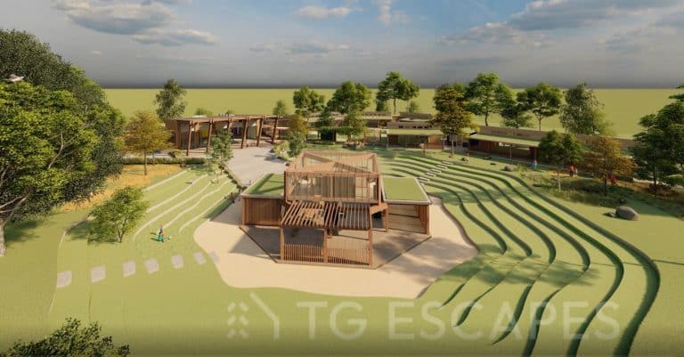 Net-zero biophilic primary school
