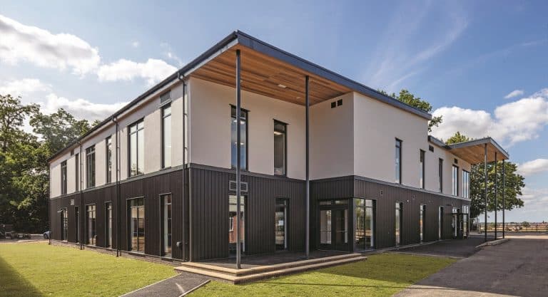 Ratcliffe College Timber Frame Modular Classroom Block