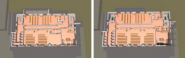 Brune Park Modular Building Plan