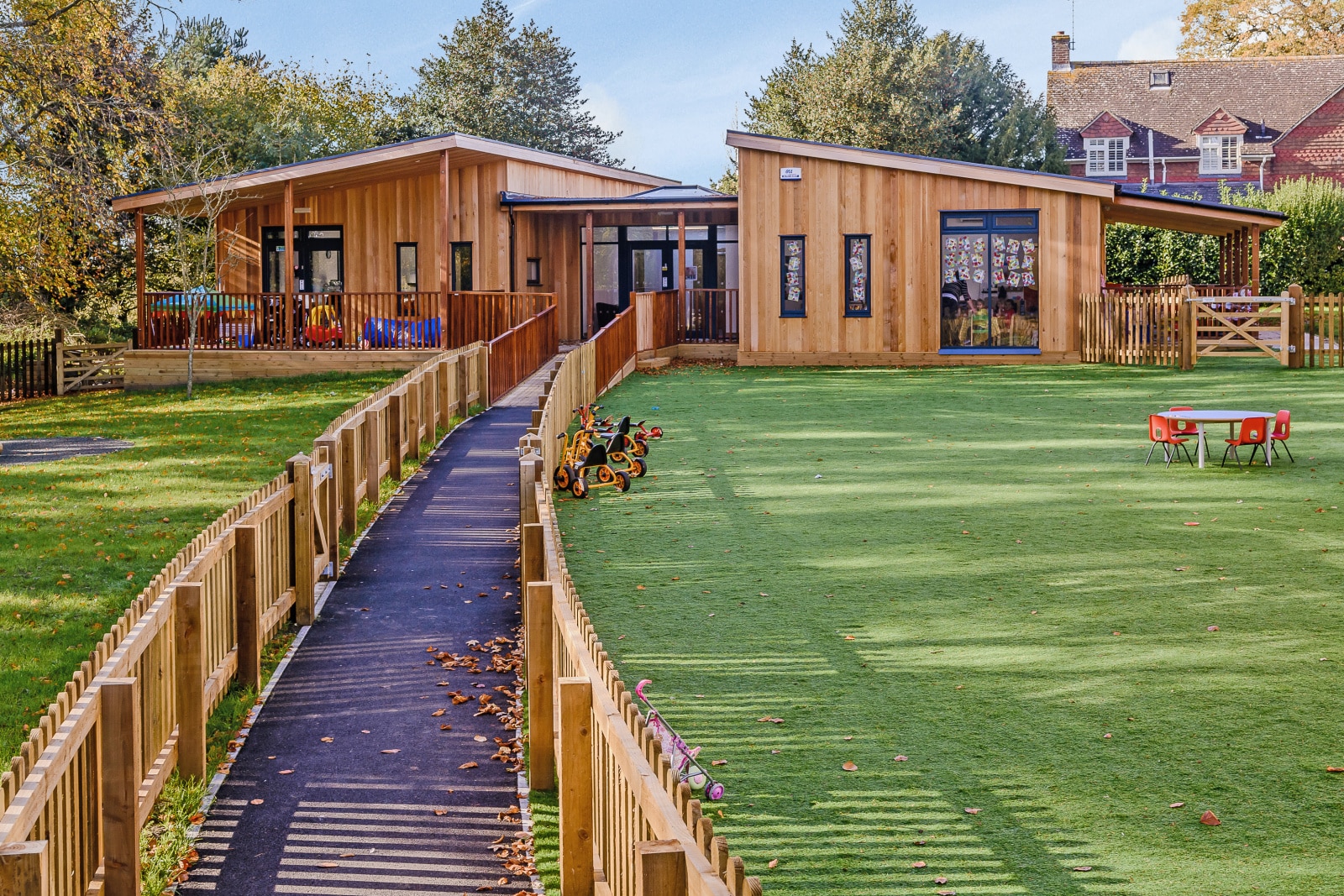 Bespoke modular timber frame nursery by TG Escapes