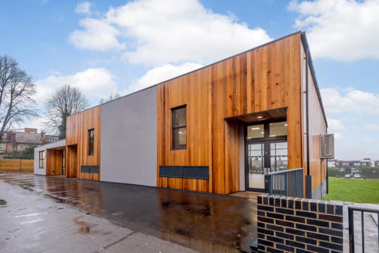 Dance and drama studio building using Modern Methods of Construction