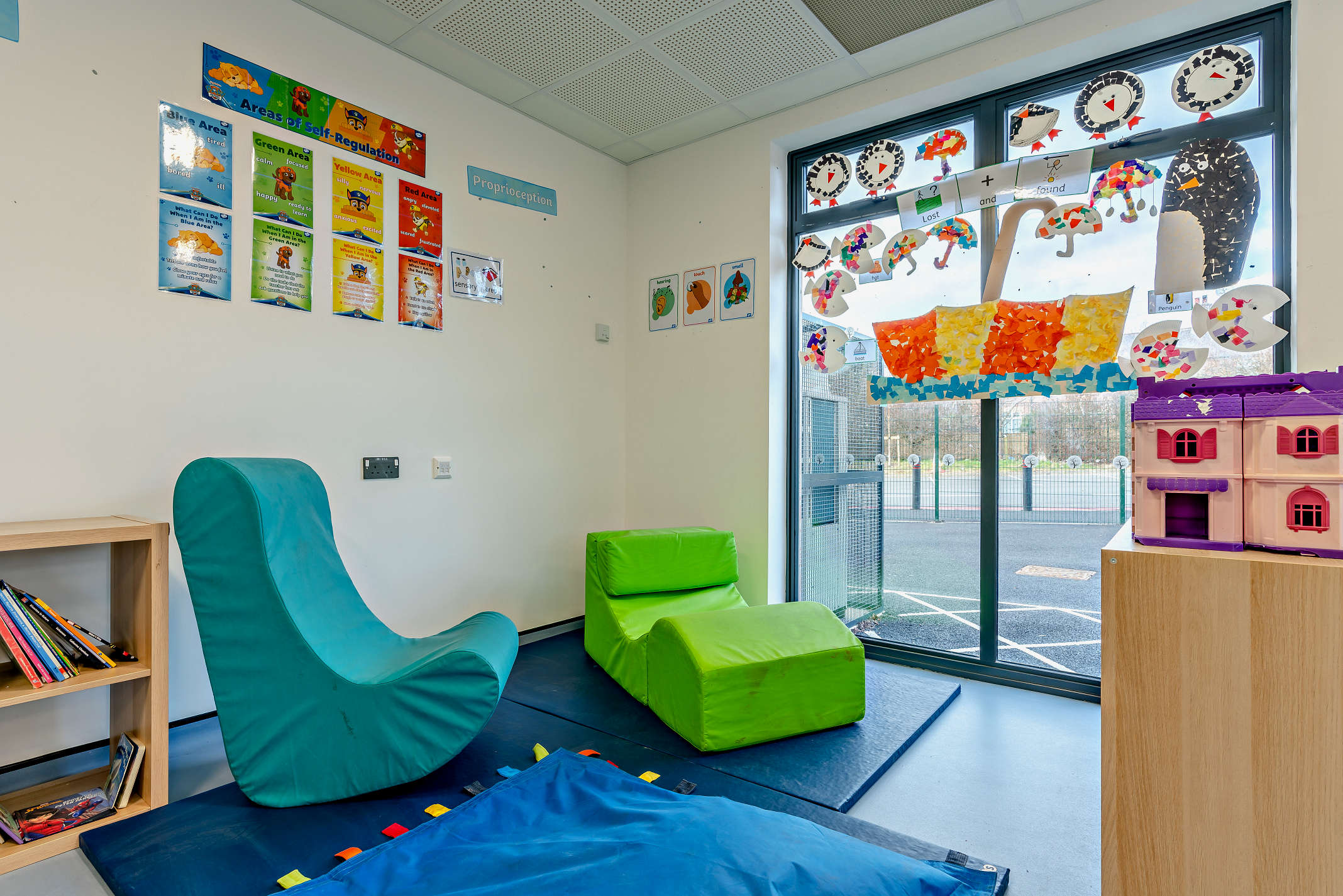 Intervention room at Beacon Hill SEND School