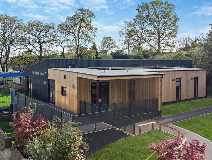 Modular timber frame SEND building for visually impaired students (2) Modular timber frame SEND building for visually impaired students