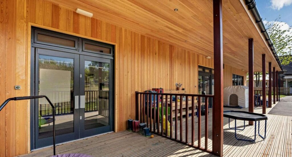Sustainable timber frame classrooms for SEMH
