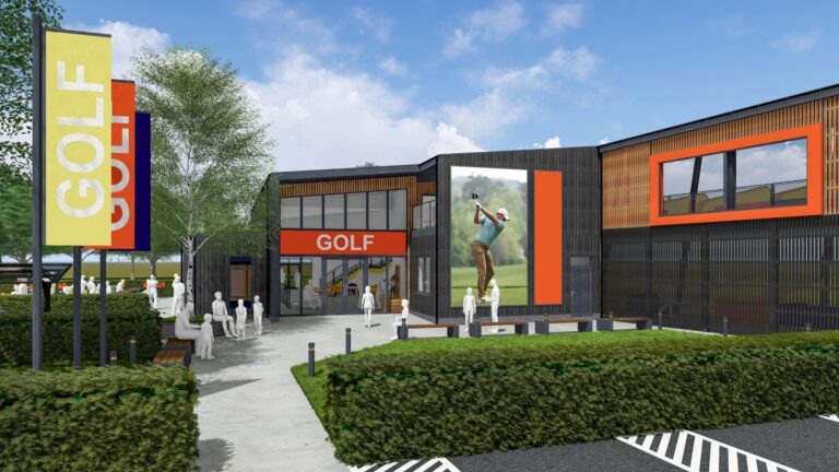 Golf clubhouse concept