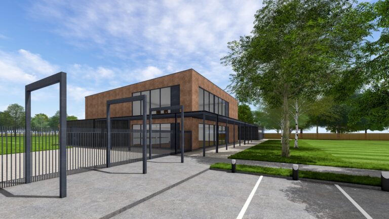 Sports club pavilion concept