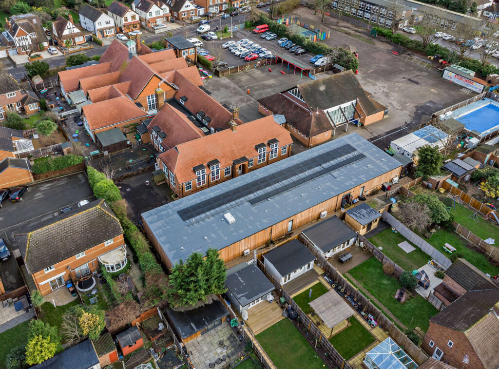 Modular timber frame building for SEND by TG Escapes