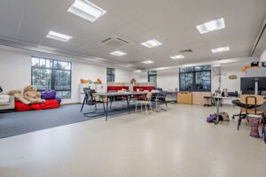 Classroom in SEND provision designed by TG Escapes for The Oaks Specialist College