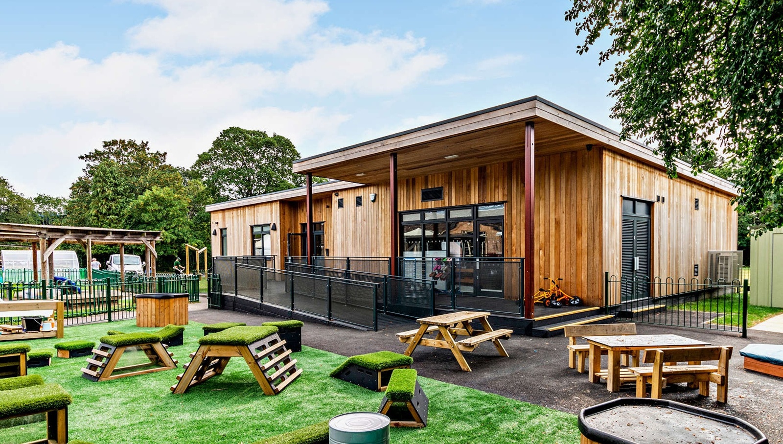 Key Stage 1 SEND provision with secure outdoor play area