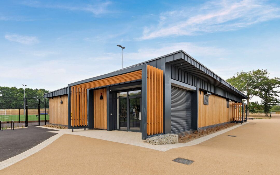 Changing Facilities at the Centre for Outdoor Sports at Burgess Hill