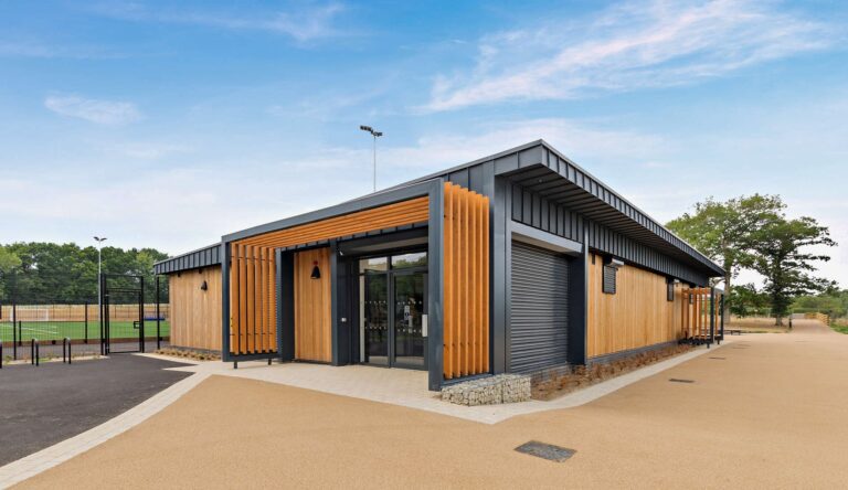Changing Facilities at the Centre for Outdoor Sports at Burgess Hill