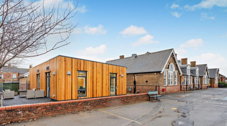 Biophilic Modular Timber Frame Classroom by TG Escapes