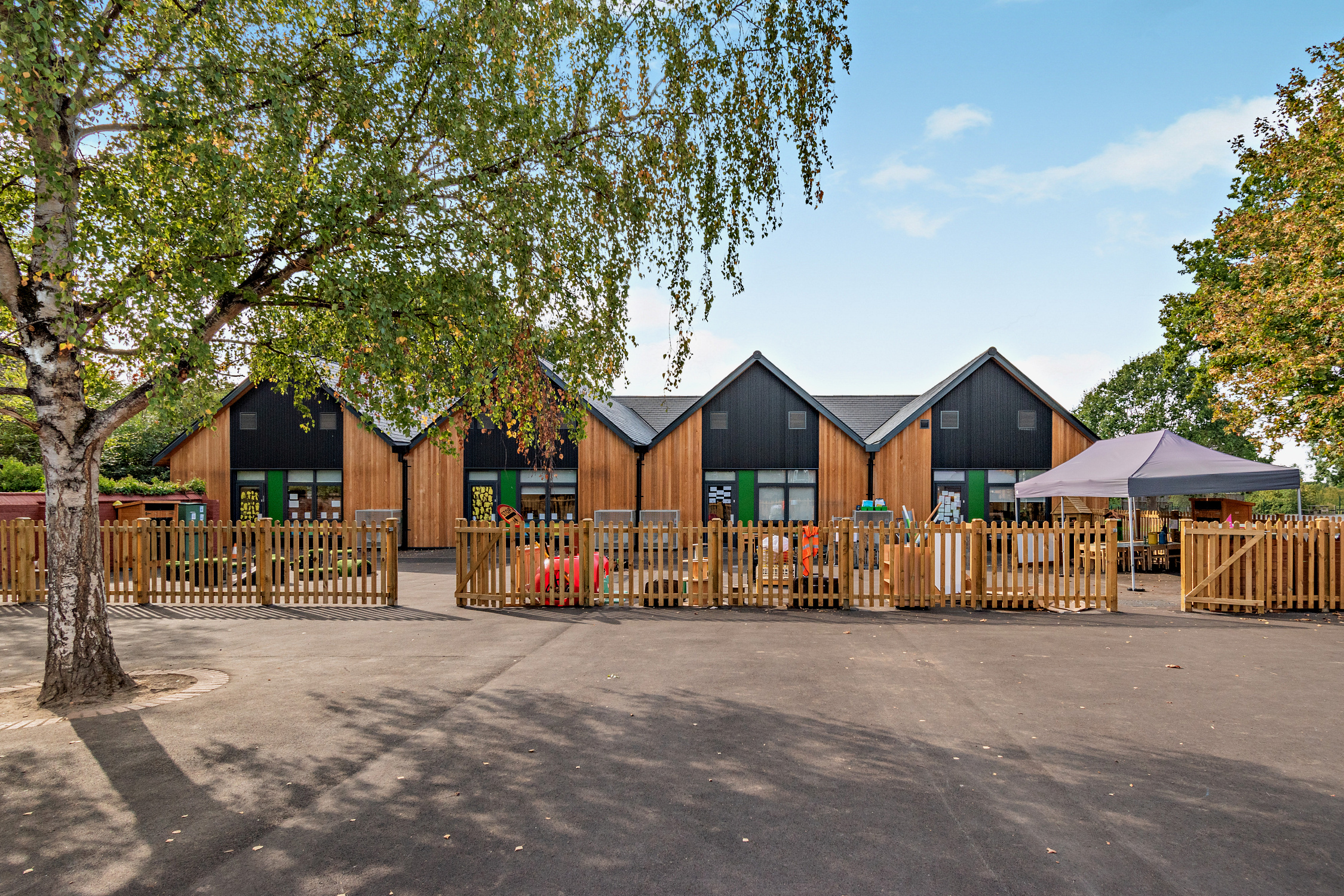 Primary and Early Years classrooms, kitchen and dining room at Marden Academy by TG Escapes