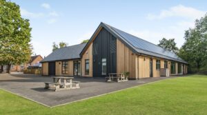 Multiple Classroom and Dining Hall Facility at Leigh Academy Marden