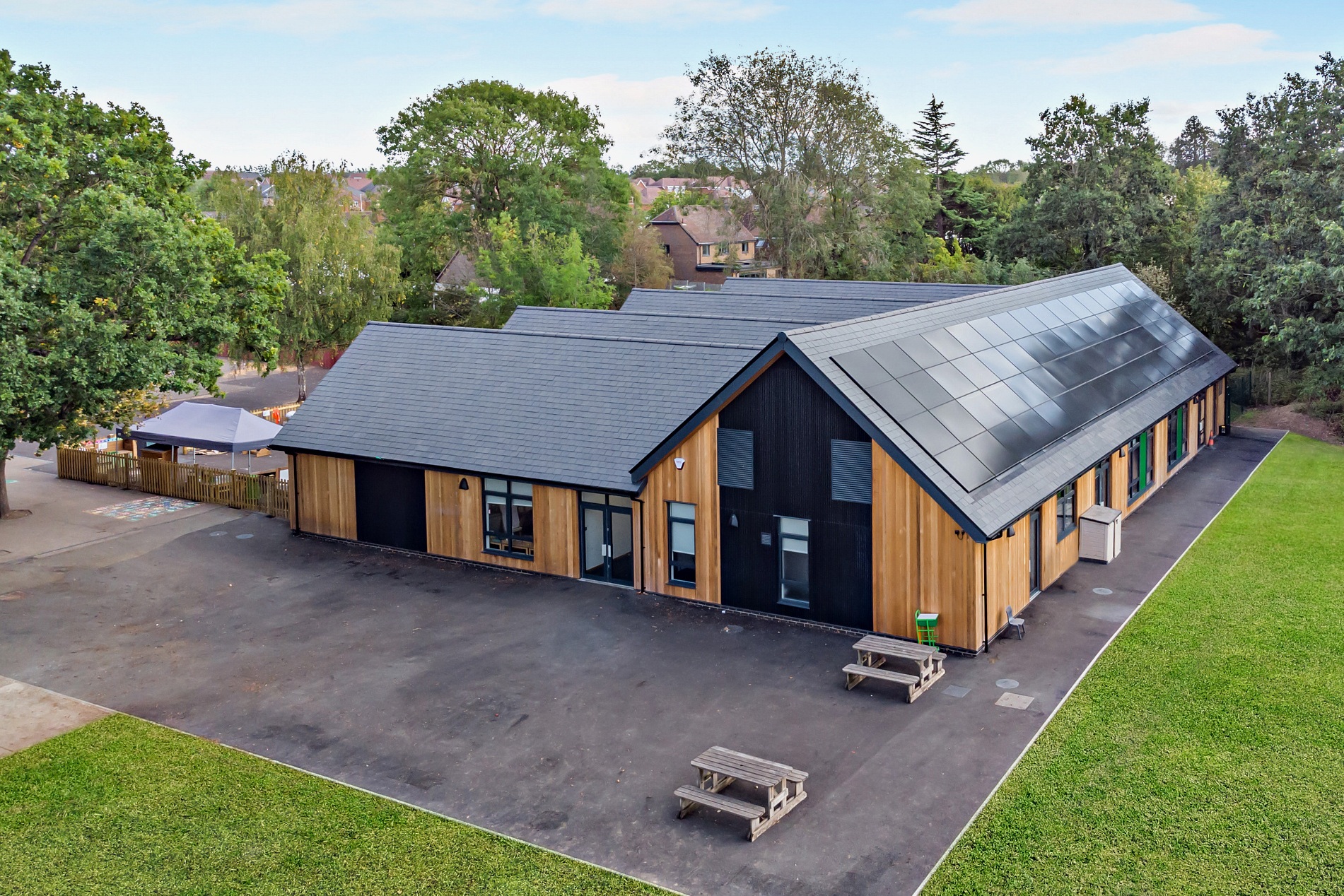 Primary and Early Years classrooms, kitchen and dining room at Marden Academy by TG Escapes
